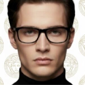 Authentic Versace luxury designer mens signature prescription eyeglasses frames